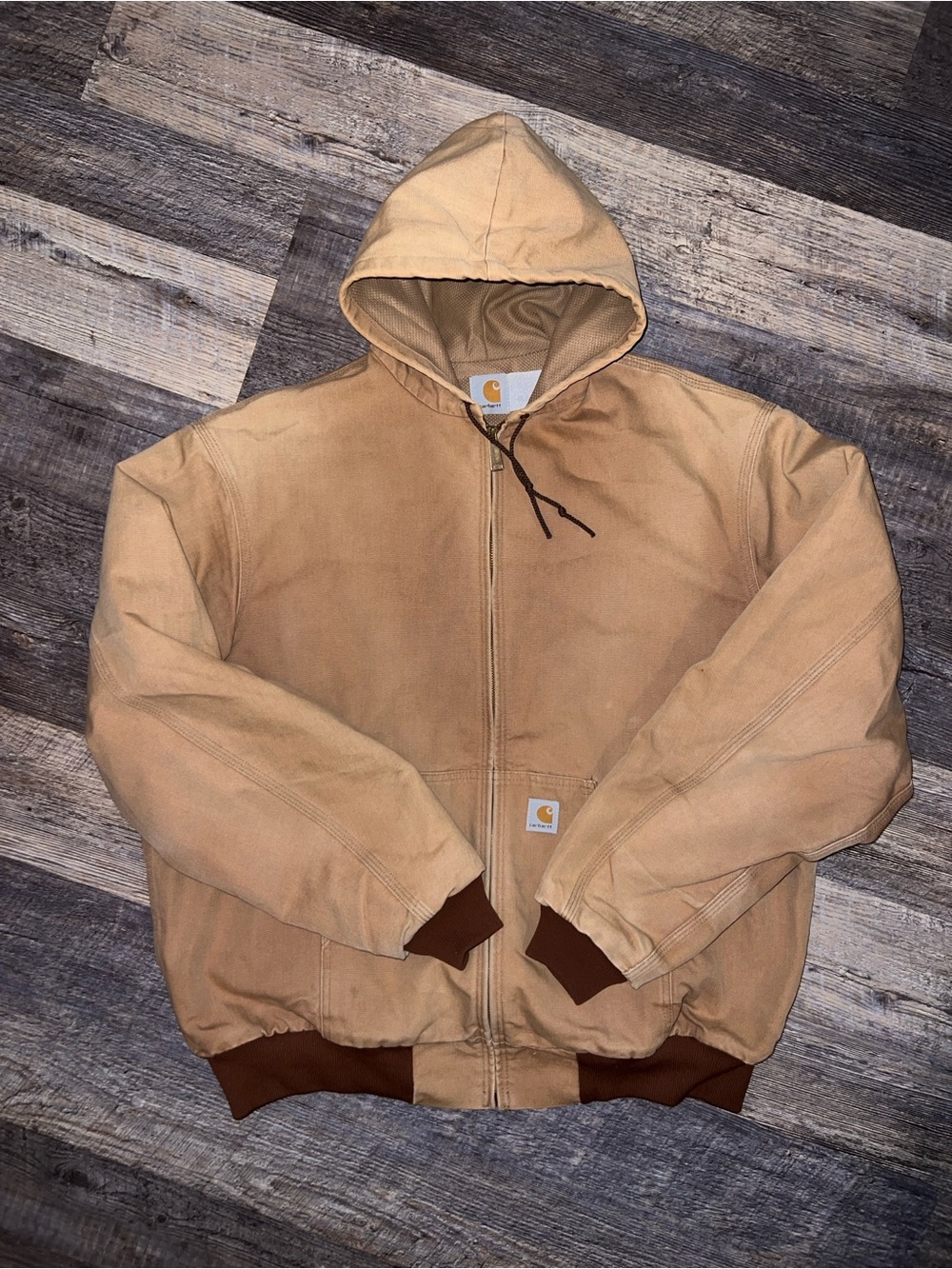 Vintage Carhartt JR106 Hooded Jacket